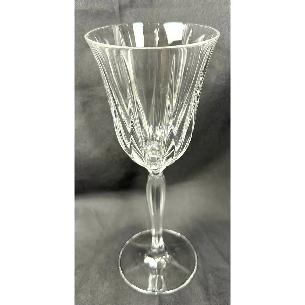 Noritake VENDOME Crystal Water Goblet Vintage Retired 8 5/8